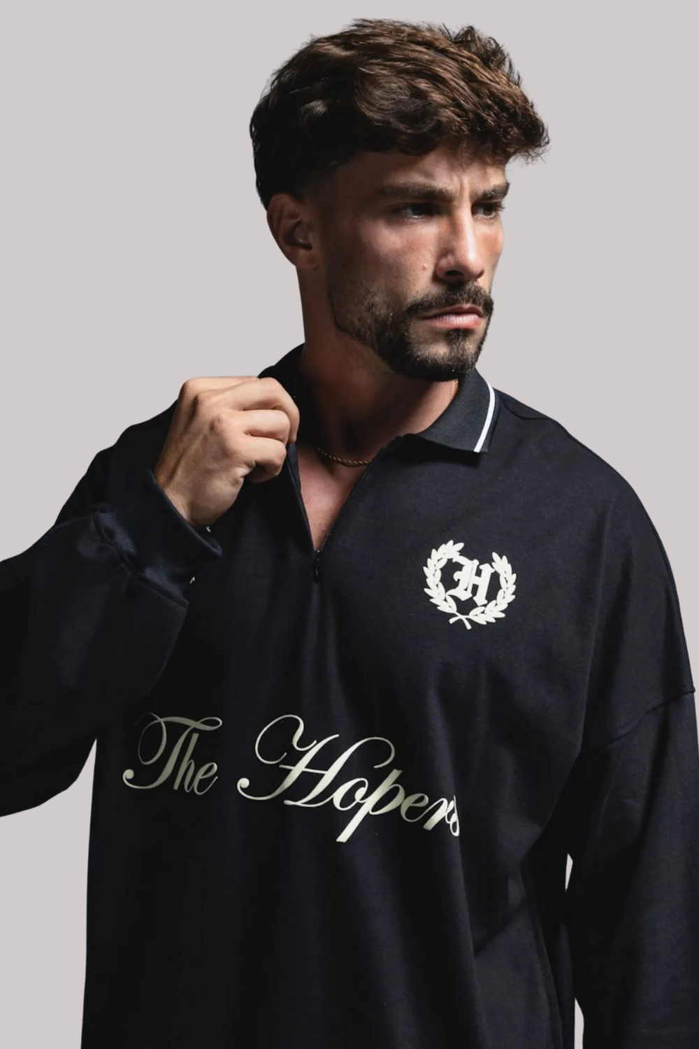 BLUSA OVERSIZED THE HOPE MOLETINHO NECKPIECE