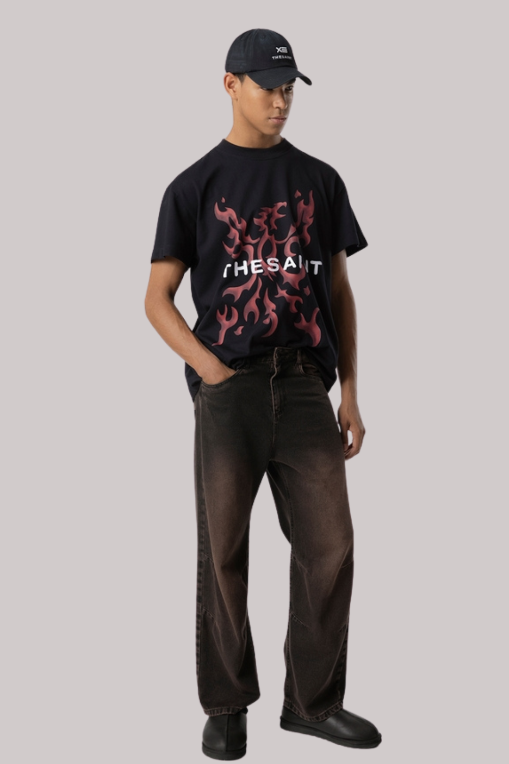 CAMISETA THE SAINT CHROME FLAME