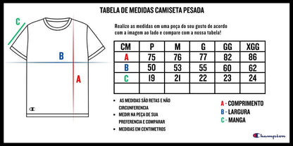 CAMISETA CHAMPION PES MC LOGO EMBROIDERY SCRIPT Y08069B-MR