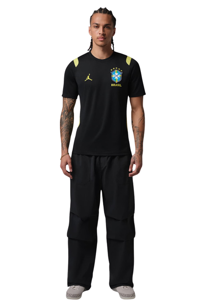 CAMISETA BRASIL JORDAN ACADEMY PRO 2026 TREINO