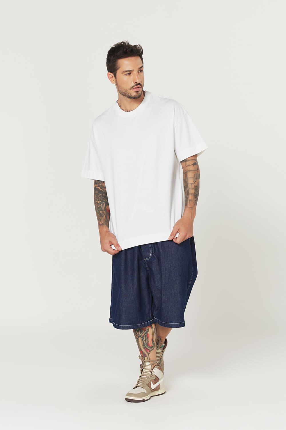 Camiseta Heavy Oversized Branco