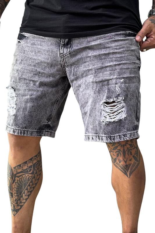 BERMUDA JAY JONES CINZA COM DESTROYED JAY8497