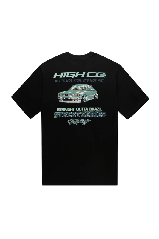 CAMISETA HIGH TEE STREET RACING TS682 PRETO