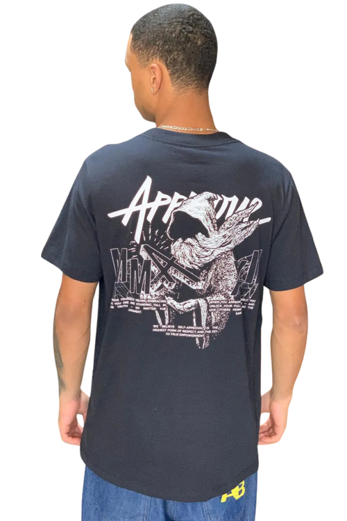 CAMISETA APPROVE CORE MAGE AP8394 PRETO