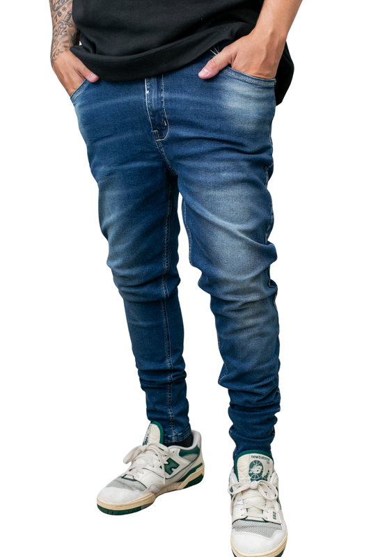 CALÇA LLEVA JEANS SUPER SKINNY BASICA LL9040