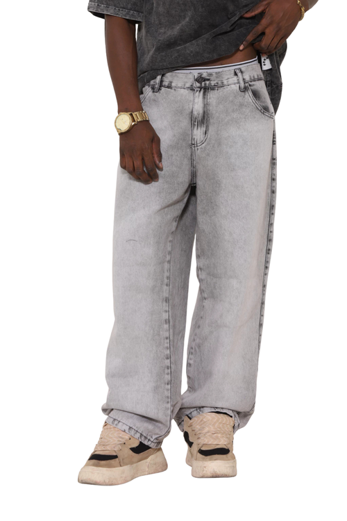 CALÇA BAGGY CALMÔ X DENIM CO CLEAN S/ PINÇA CALMOCJ004