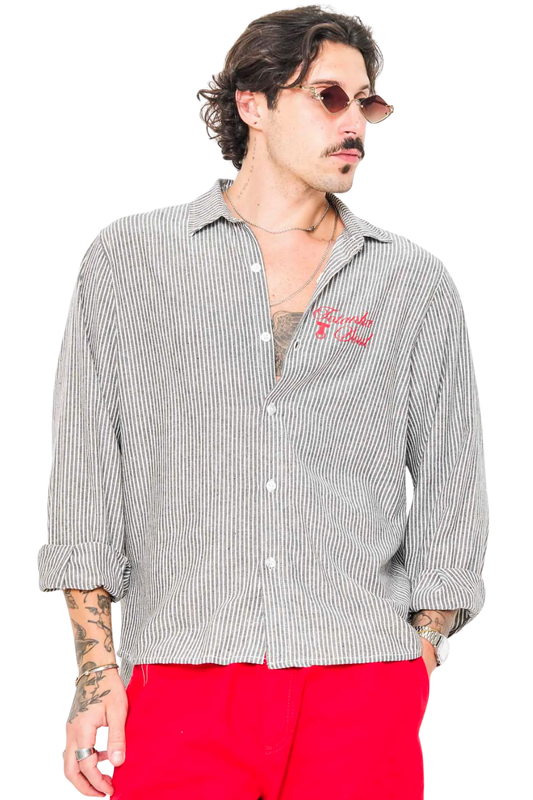 CAMISA TOTANKA BLACK LINES 762401-800059 LISTRADO