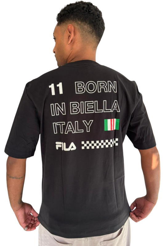 CAMISETA FILA OVERSIZED BORN IN BIELLA GRAPHIC F11SP00040PT