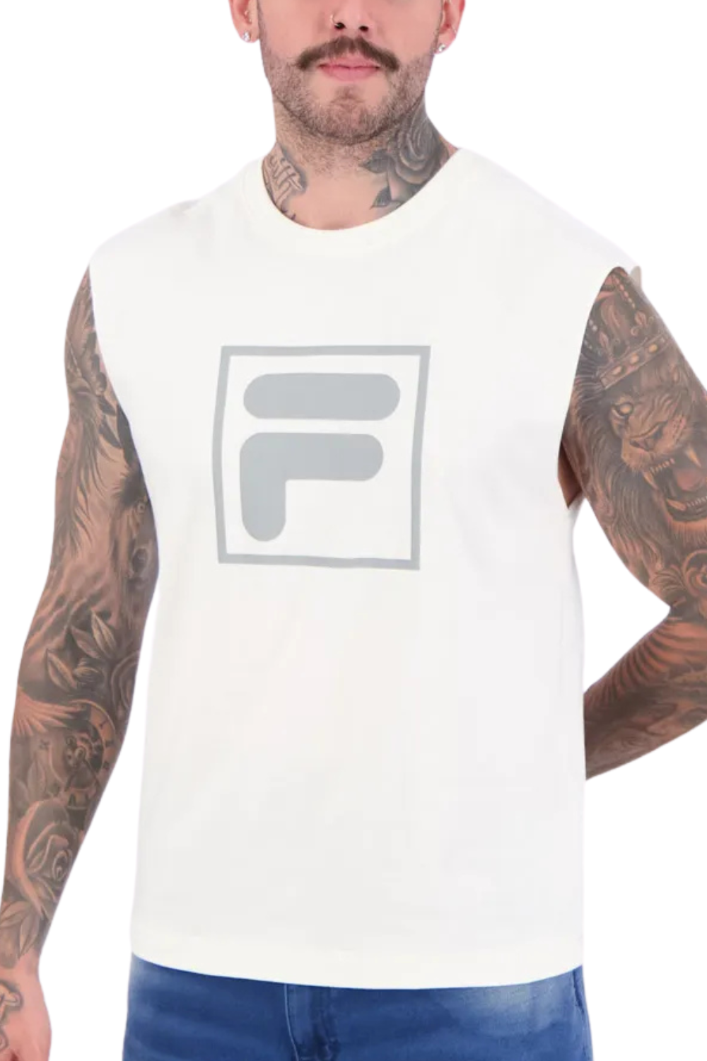 REGATA FILA F-BOX UNION CLASSICS F11L01934.3774 OFF WHITE GARDENIA/CINZA