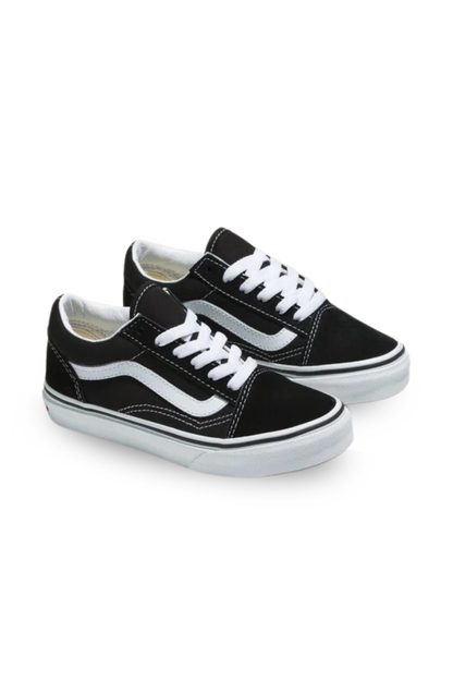TÊNIS VANS OLD SKOOL INFANTIL BLACK TRUE WHITE VN000W9T6BT