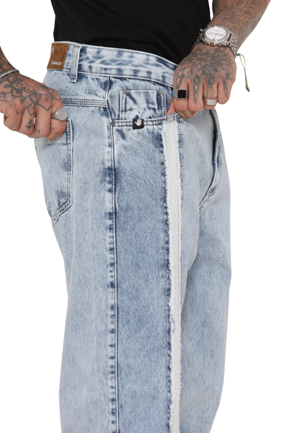 CALÇA CALMÔ X DENIM CO FENDA FRENTE CJ008