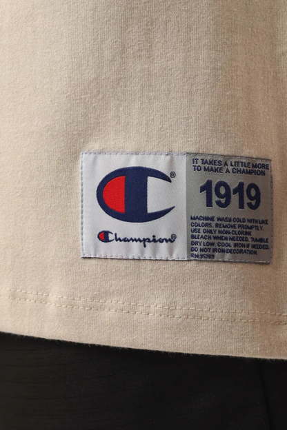 CAMISETA CHAMPION PES MC LOGO EMBROIDERY SCRIPT Y08069B-BG