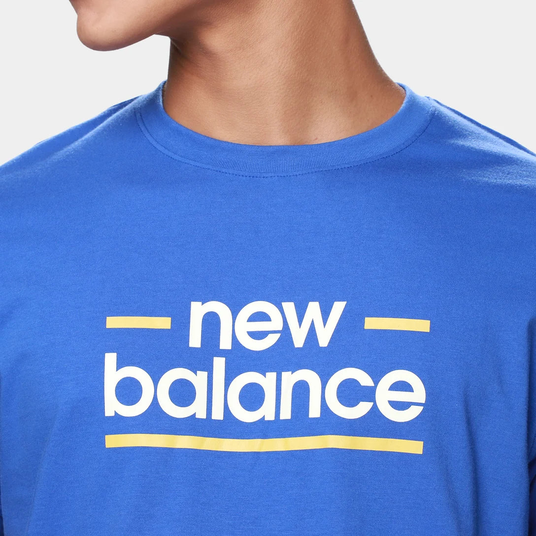 CAMISETA NEW BALANCE LINEAR LINES MT53927B