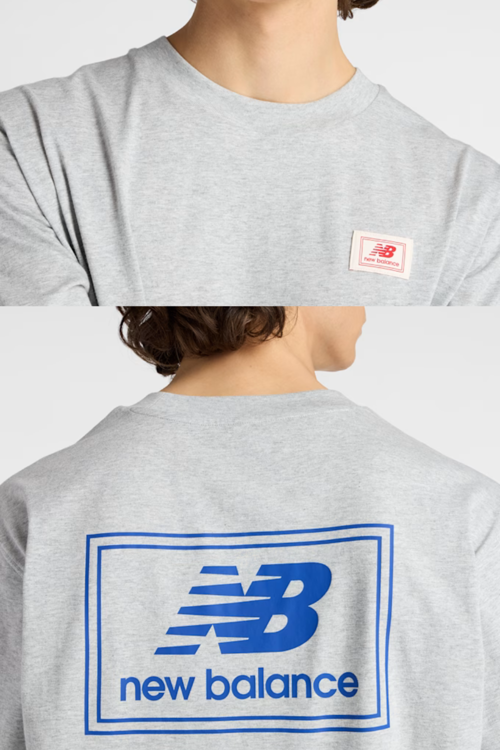 CAMISETA NEW BALANCE WOVEN LABEL MT53928B