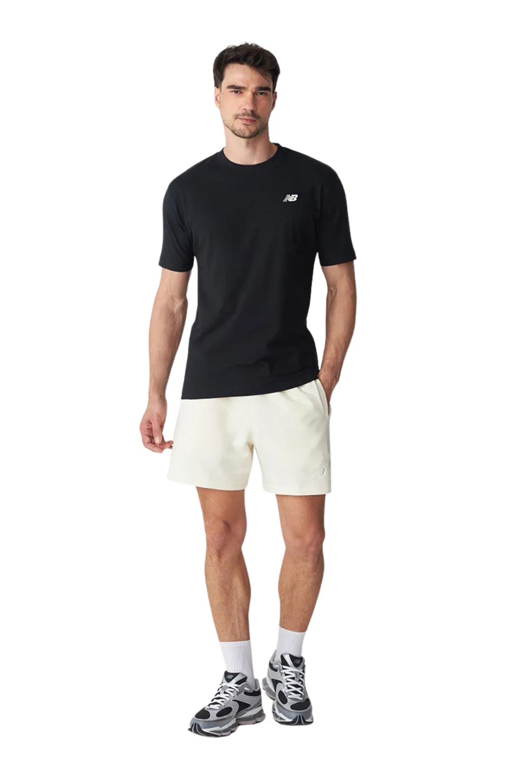 CAMISETA NEW BALANCE ESSENTIALS SL MT43906B.BK