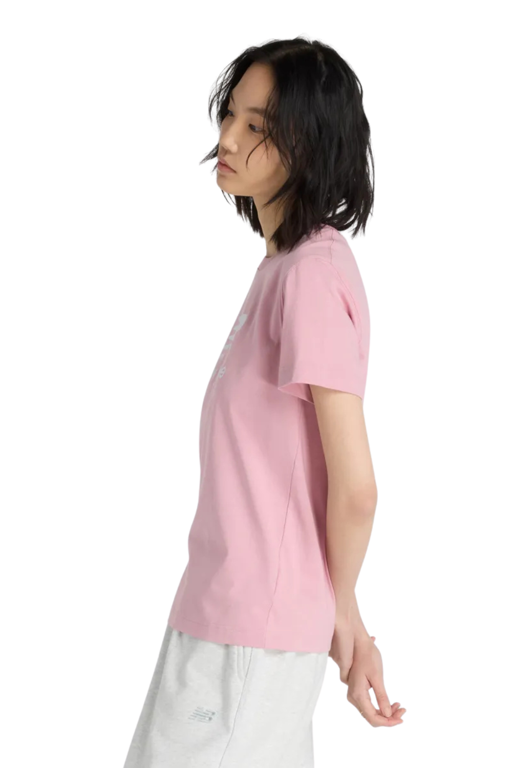 CAMISETA FEMININA NEW BALANCE ESSENTIALS WT41502B