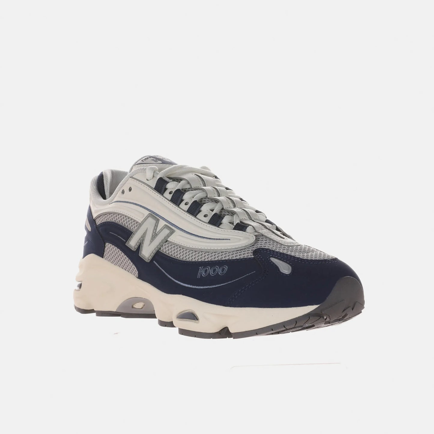 Tênis New Balance 1000 bege claro/marinho