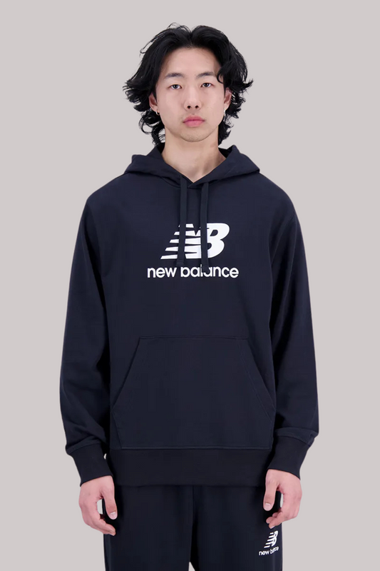 MOLETOM NEW BALANCE ESSENTIALS BASIC COM CAPUZ