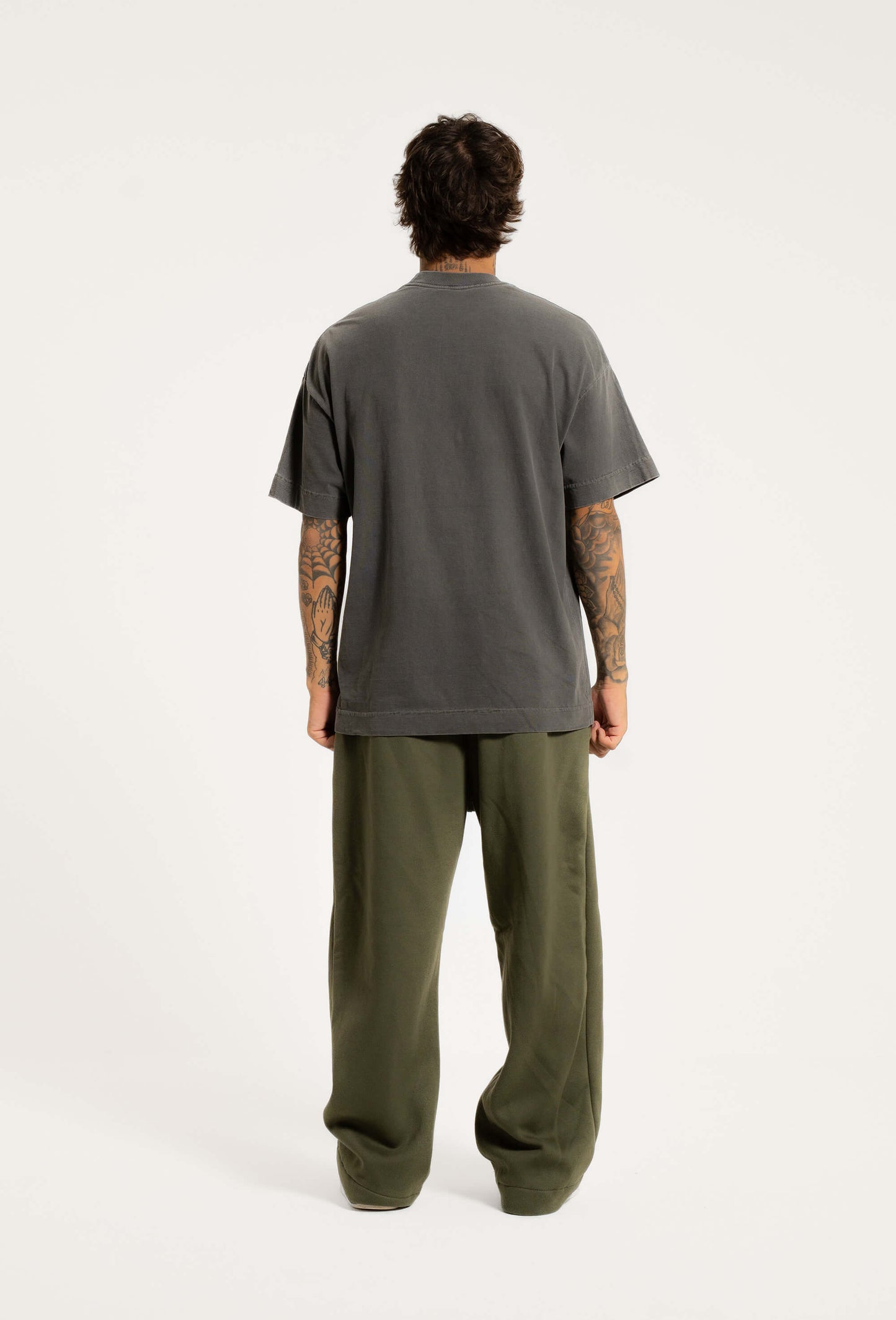 Camiseta Heavy Oversized - Chumbo