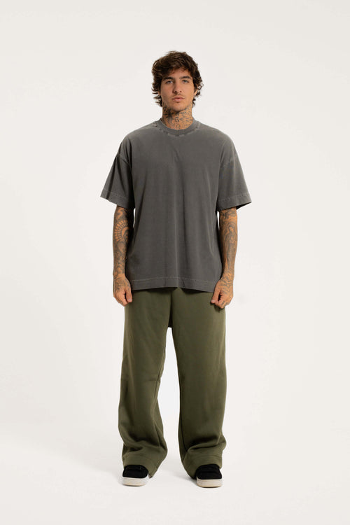 Camiseta Heavy Oversized - Chumbo