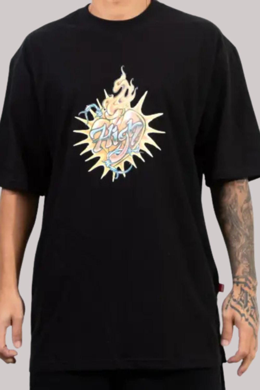 CAMISETA HIGH OVERSIZED TEE SACRED